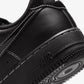 NIKE | AIR FORCE 1 '07 ESSENTIAL { BLACK/BLACK-WHITE-METALLIC SILVER
