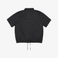 NIKE | CLUB OXFORD BUTTON-UP SHIRT { BLACK/WHITE