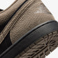 JORDAN | AIR JORDAN 1 LOW { BLACK/OLIVE GREY-LT WILD MANGO