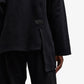 Y-3 | NATURAL SPACER LOOSE LONG SLEEVE TEE  { BLACK
