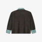 F A R A K | BASICS MONOCHROME JACKET { BROWN