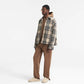 Represent | HEAVY ZIP OVERSHIRT  { BROWN CHECK