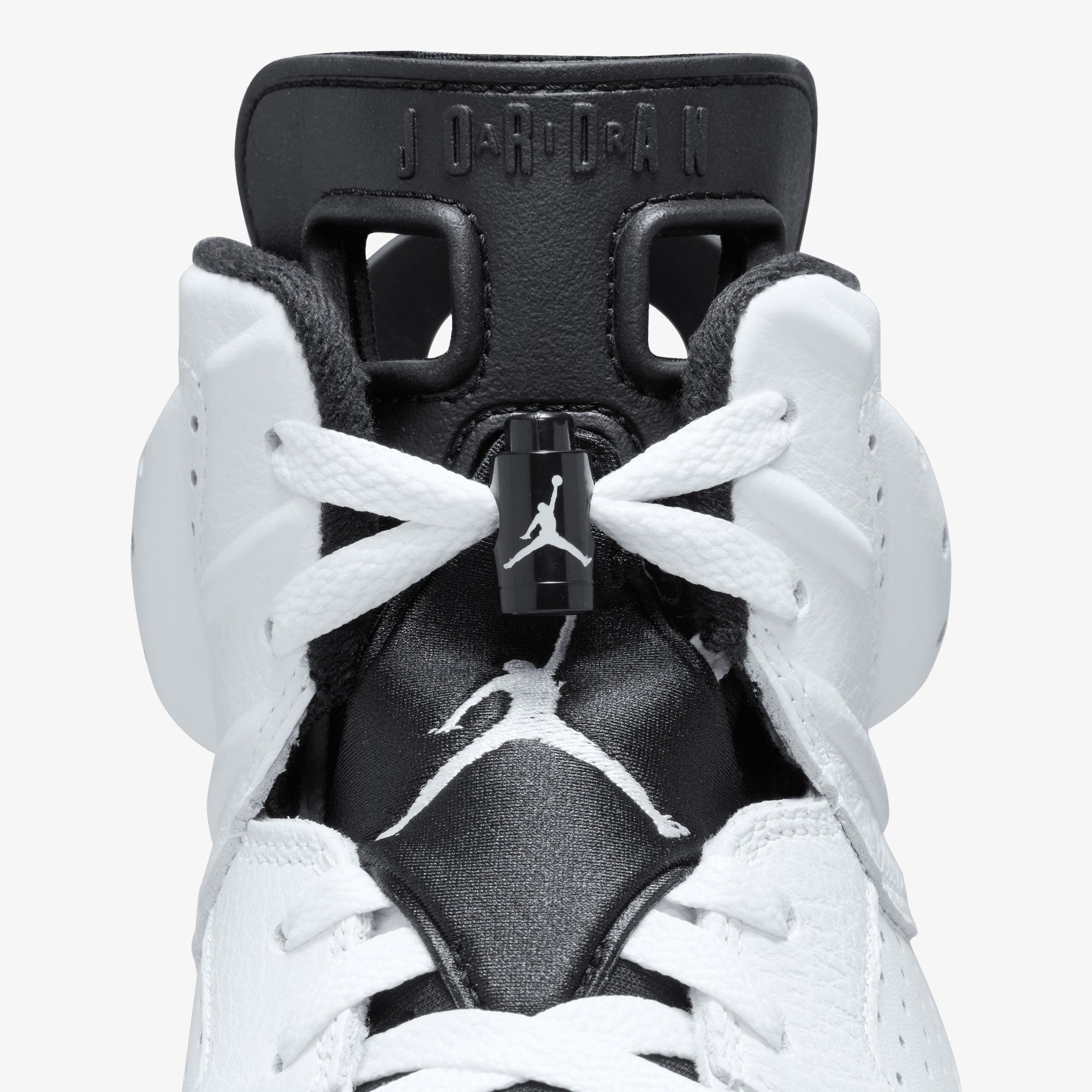 white and black retro 6
