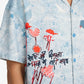 F A R A K | FLEETING MEMORIES SHIRT { BLUE/BLUE