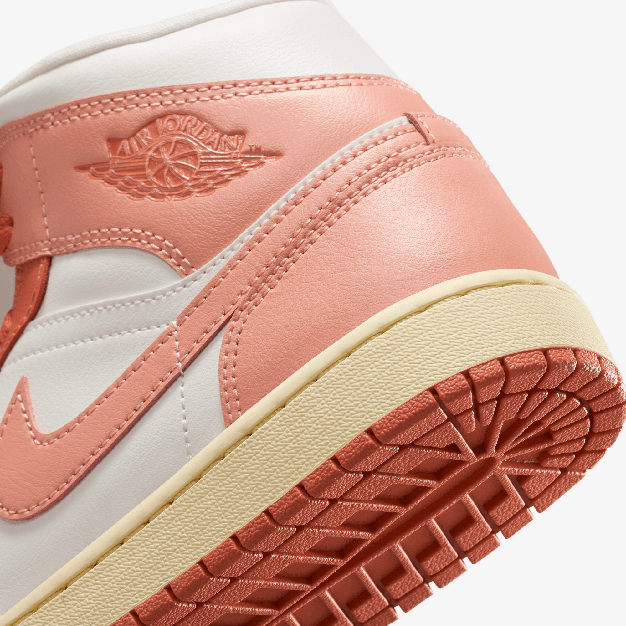 apricot mids jordans