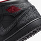 JORDAN | AIR JORDAN 1 MID { BLACK/TOUGH RED-BLACK
