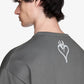 Y-3 | CHITO GRAPHIC SHORT SLEEVE TEE { GREY
