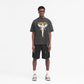 Represent | REBORN T-SHIRT  { AGED BLACK