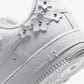 Nike | AIR FORCE 1 '07 { WHITE/WHITE-WOLF GREY-METALLIC SILVER