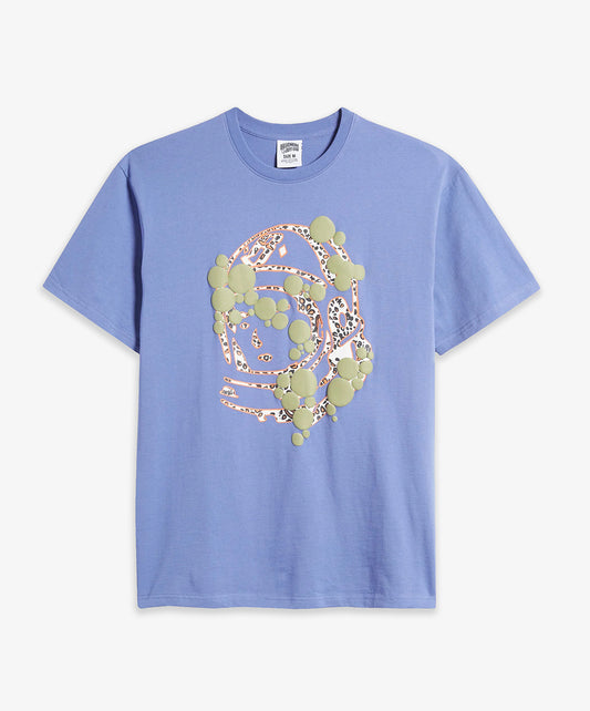 BILLIONAIRE BOYS CLUB | BB HELMET SS TEE { BLEACHED DENIM