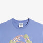 BILLIONAIRE BOYS CLUB | BB HELMET SS TEE { BLEACHED DENIM