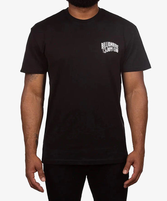BILLIONAIRE BOYS CLUB | BB SMALL ARCH SS KNIT { BLACK