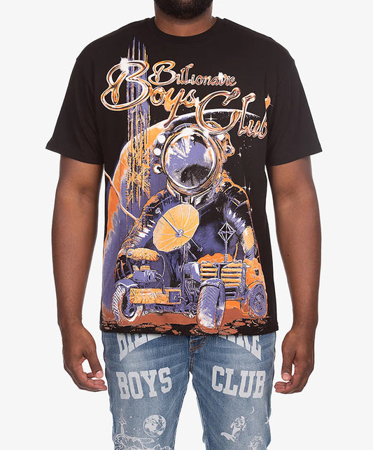BILLIONAIRE BOYS CLUB | BB ASTRO ROVER SS KNIT { BLACK