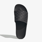 ADIDAS | ADILETTE SLIDES { CORE BLACK/CORE BLACK/GREY SIX
