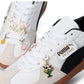 PUMA | PALERMO LTH { PUMA WHITE-VAPOR GRAY-GUM