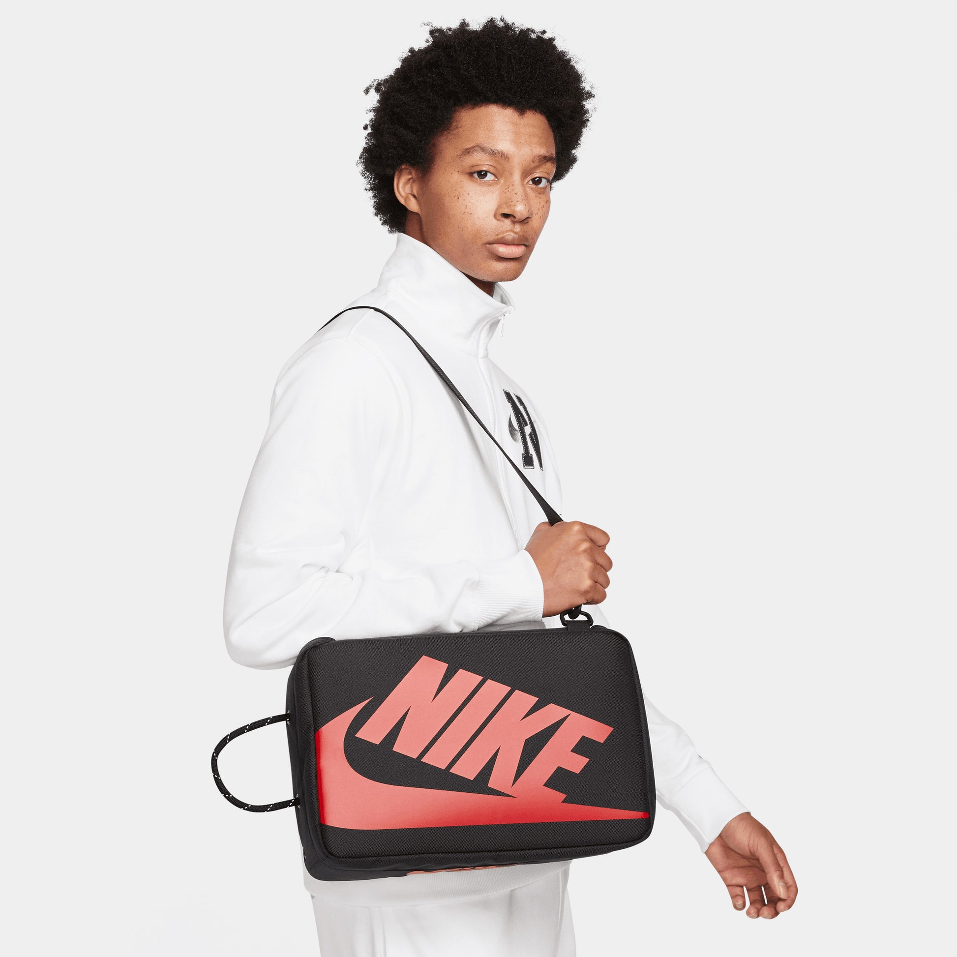 NIKE SHOE BOX BAG BLACK/BLACK/UNIVERSITY RED – Superkicks