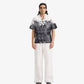 F A R A K | RAIN SHIRT { BLACK/WHITE