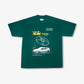 Superkicks | ALLOY WHEELS TEE  { DARK GREEN