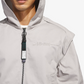 ADIDAS ORIGINALS | BAD BUNNY X MERCEDES - AMG PETRONAS FORMULA ONE TEAM ZIP UP TRACK TOP { CLEAR GRANITE