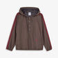 ADIDAS ORIGINALS | WALES BONNER ANORAK { NIGHT BROWN