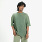 Superkicks | SIGNATURE WASHED TEE { OLIVE GREEN