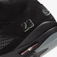 JORDAN | AIR JORDAN 5 RETRO "HALLOWEEN" { BLACK/BLACK-PICANTE RED-GLOW N THE DARK