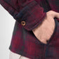 SUPERKICKS | FLANNEL SHIRT { MAROON