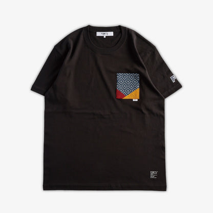 FDMTL | ORIGAMI TEE SUMI  { BLACK