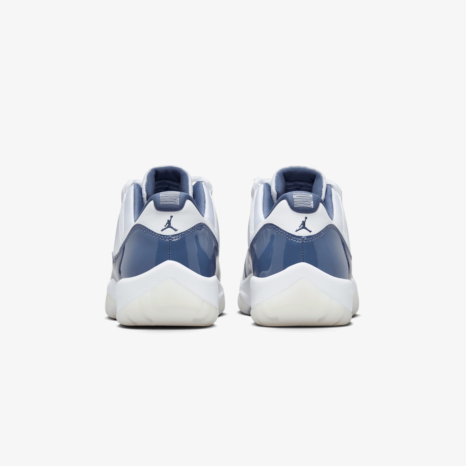JORDAN AIR JORDAN 11 RETRO LOW WHITE/MIDNIGHT NAVY-DIFFUSED