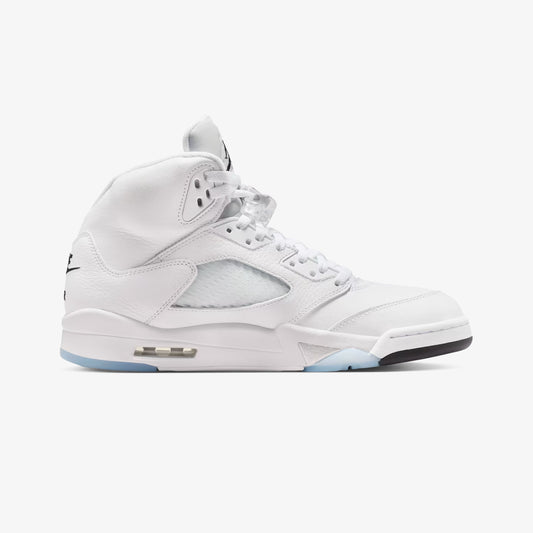 JORDAN | AIR JORDAN 5 RETRO OG { WHITE METALLIC