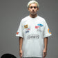 Superkicks | BUMPER STICKER TEE  { OFF WHITE