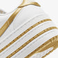 JORDAN | AIR JORDAN 1 TRIPLE STACK SE { WHITE/WHITE-METALLIC GOLD