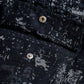 FDMTL | JACQUARD BORO PANTS { BLUE GREY