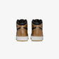 JORDAN | AIR JORDAN 1 HIGH OG (GS) { BLACK/METALLIC GOLD-SAIL