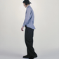 Aries | STRIPE POPLIN CLASSIC SHIRT { GREY