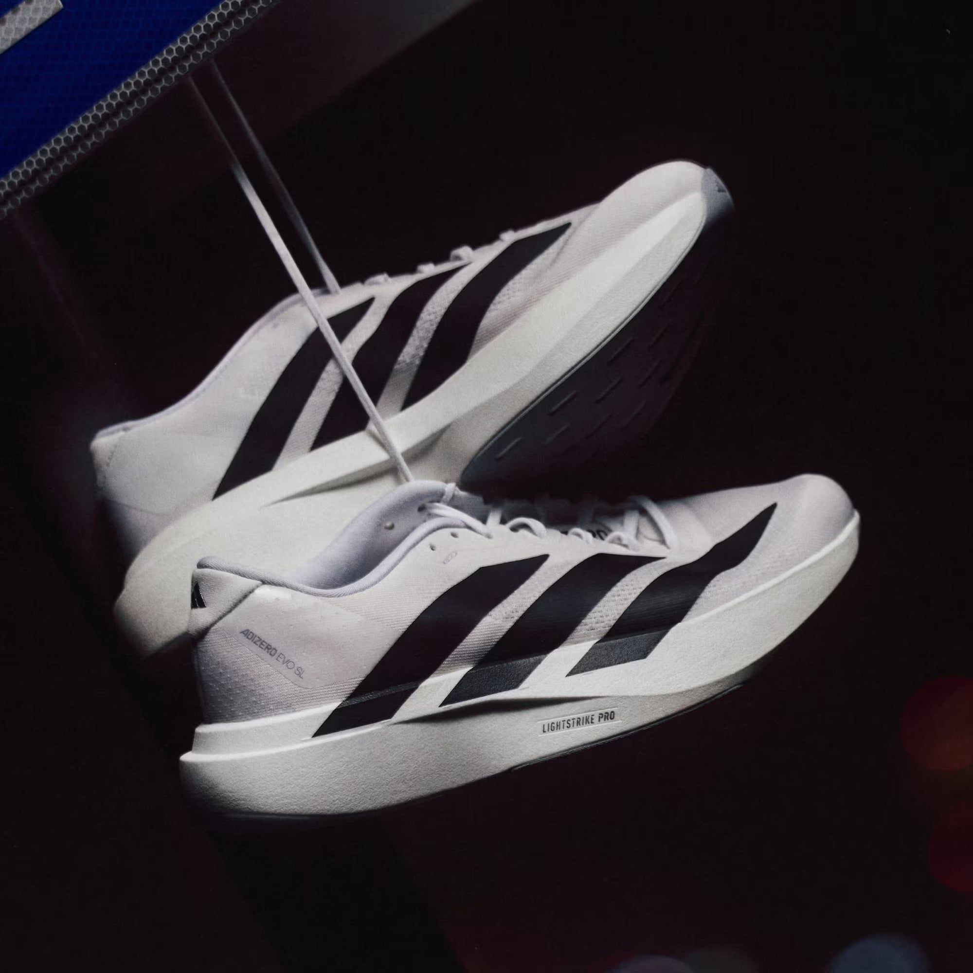 ADIDAS | ADIZERO EVO SL { CLOUD WHITE/CORE BLACK – Superkicks