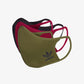 ADIDAS ORIGINALS | FACE COVER { BLACK/FOCUS OLIVE/VICTORY CRIMSON