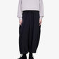 Y-3 | CROPPED TOP FLARED SPORT UNIFORM TRACK PANTS { BLACK