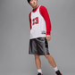 JORDAN | AIR JORDAN 1 LOW SE { BLACK/VARSITY RED-WHITE