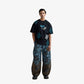 F A R A K | BLACK BLOCK PRINT T-SHIT { BLACK
