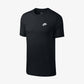 NIKE | SPORTSWEAR CLUB { BLACK/WHITE