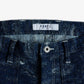 FDMTL | JACQUARD PAINTER PANTS RINSE { INDIGO