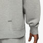 Nike | NOCTA FLEECE CS CREW { DARK GREY HEATHER/MATTE SILVER/BLACK