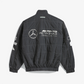 ADIDAS ORIGINALS | BAD BUNNY X MERCEDES - AMG PETRONAS FORMULA ONE TEAM JACKET { DGH SOLID GREY