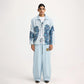 F A R A K | CLOSURE HANDMADE JACKET { BLUE/BLUE