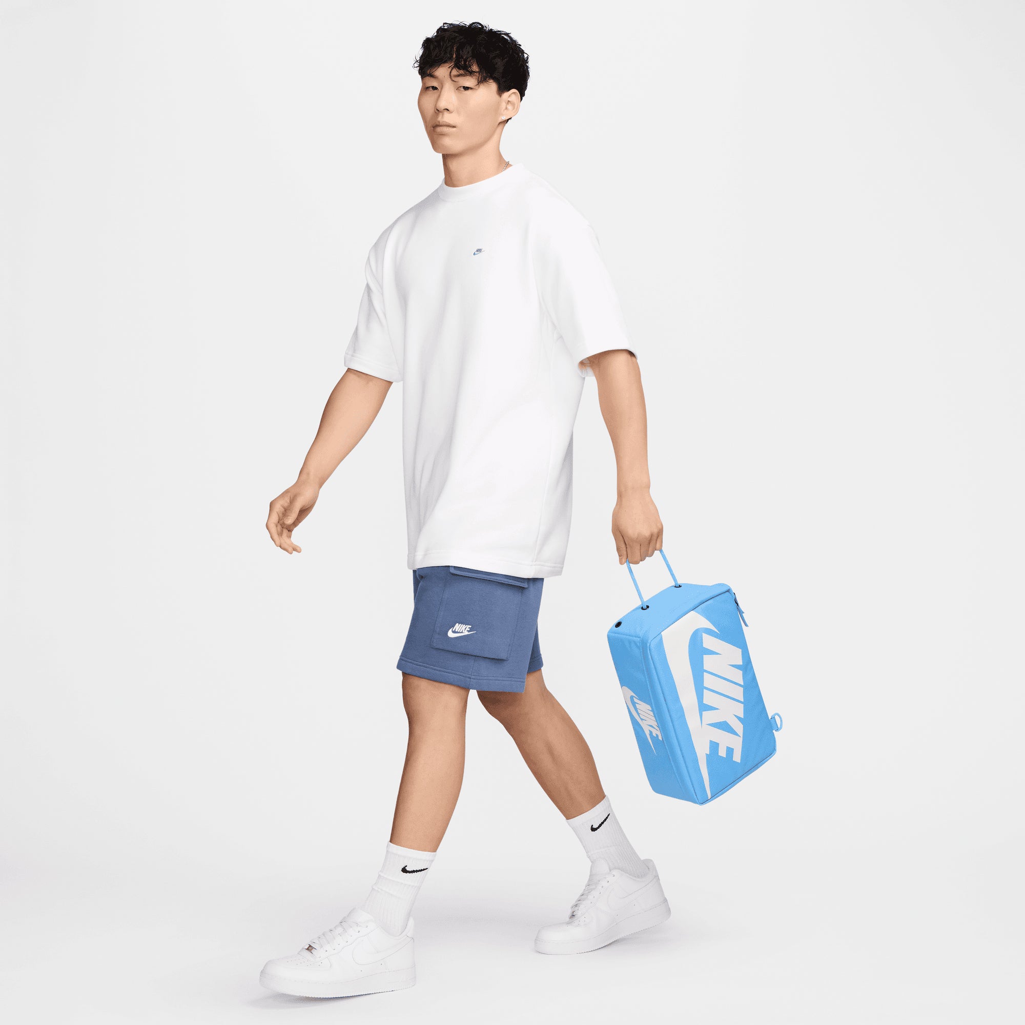 NIKE | SHOE BOX BAG { UNIVERSITY BLUE/SUMMIT WHITE – Superkicks