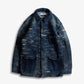 FDMTL | JACQUARD DENIM COVERALL 5YR WASH { INDIGO