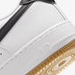 NIKE | AIR FORCE 1 '07 { WHITE/BLACK-GUM LIGHT BROWN