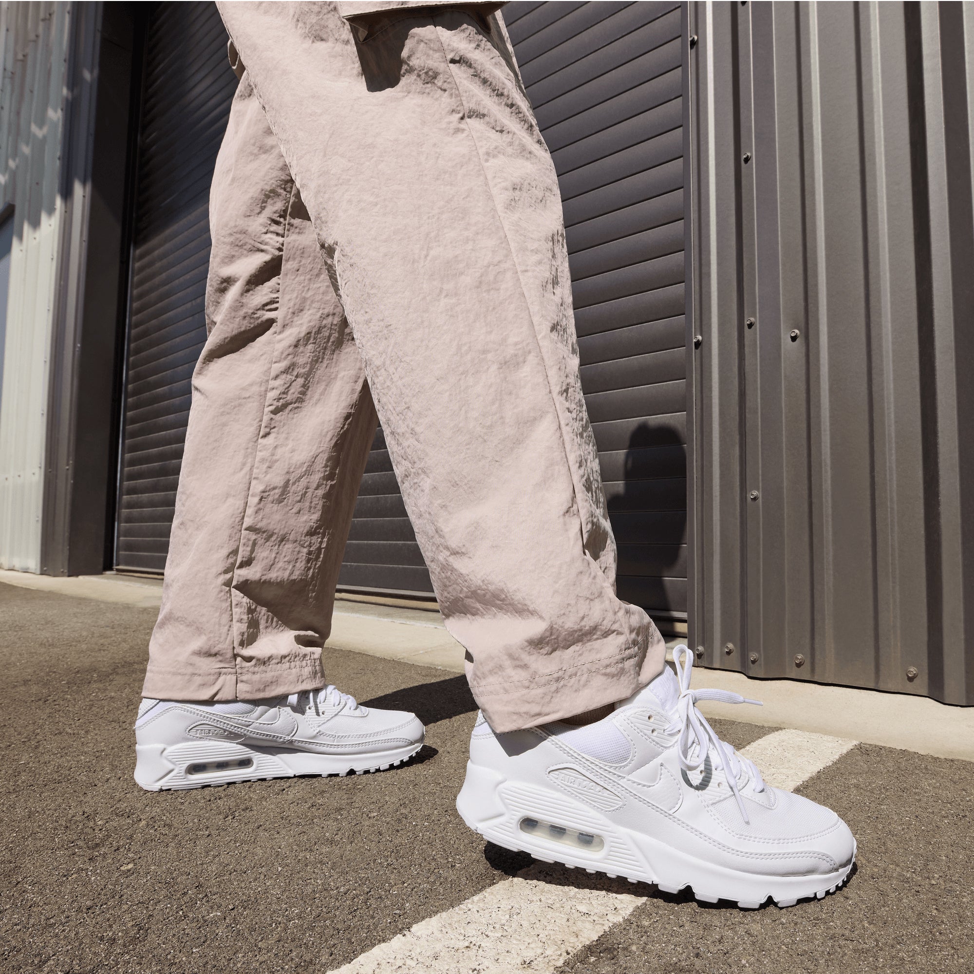 mens all white air max