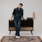 SUPERKICKS | DENIM OVERSHIRT { BLUE